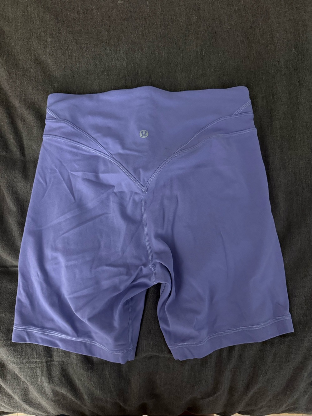 Lululemon lilac align curve seam biker shorts 6”
